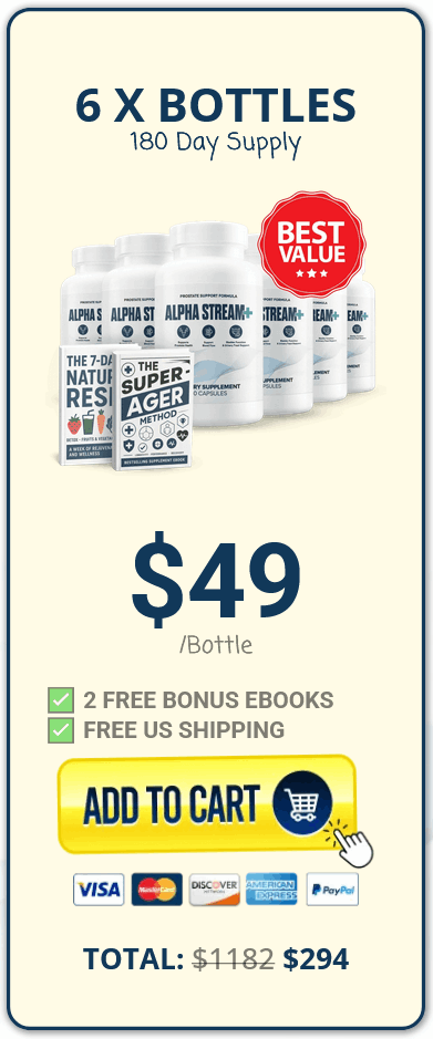 Alpha Stream Plus- order-now-( One Hundred Eighty Days Supply)-image